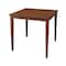 International Concepts 36 in. x 36 in. Counter Height Dining Table w/2 X-Back Stools, 24 in. Seat Height-3 Pc. Dining Set K581-3636-S6132-2 - alternate 4